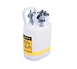 Justrite 1-Gallon Poly Disposal Safety Can - White